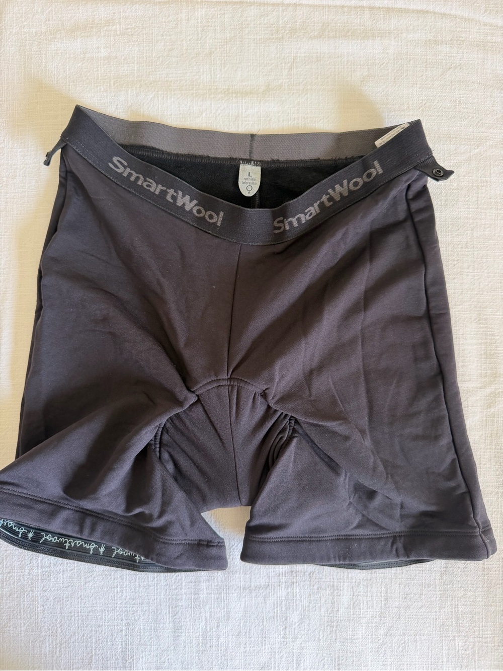 SmartWool Men's Active Bike Cycling Liner Black Briefs